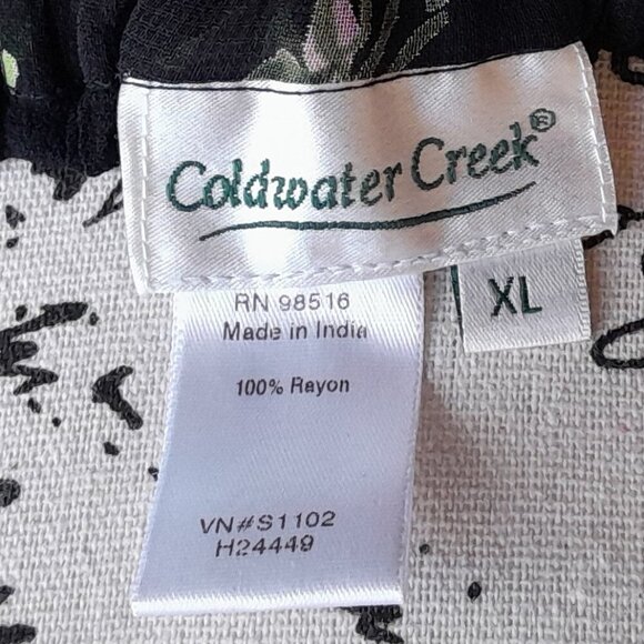 Coldwater Creek Floral Skirt NWT - Picture 3 of 4